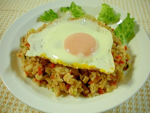 材料あるもので！即完食のウマすぎナシゴレン風